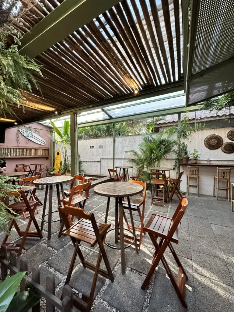 Bar com Ar de Praia em Pinheiros