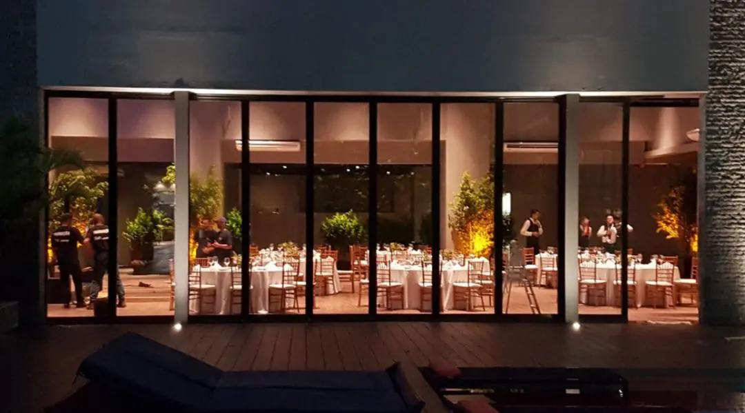 Espaço L’Atelier + piscina